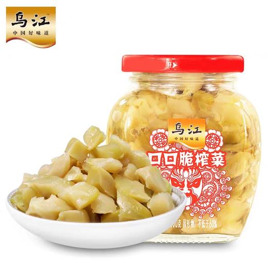 乌江口口脆榨菜    300g/瓶 商品图0