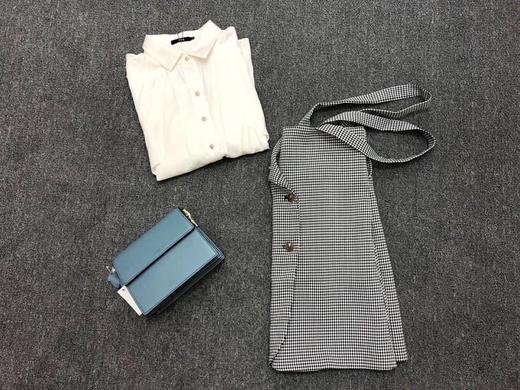 上女吊带格仔裙8829 商品图5