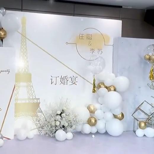 《白头偕老》白金色系订婚宴 商品图1