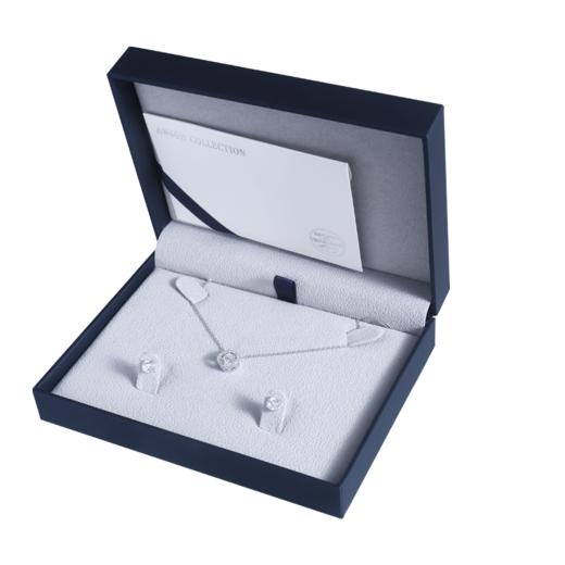 施华洛世奇AWISH COLLECTION 灵犀套装 舞动的心 镶嵌施华洛世奇立方氧化锆 商品图6