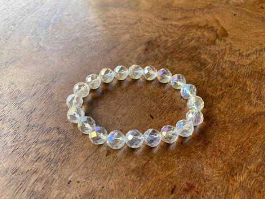 天然水晶宝石切割多角珠手链， 顺丰包邮 商品图1