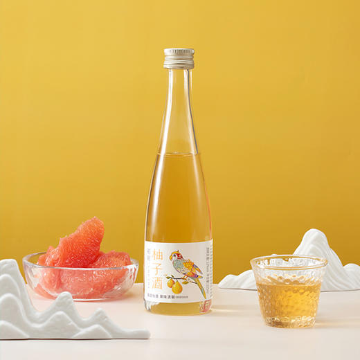 一整颗金黄柚子酿成的柚子酒  225ml*2 商品图4