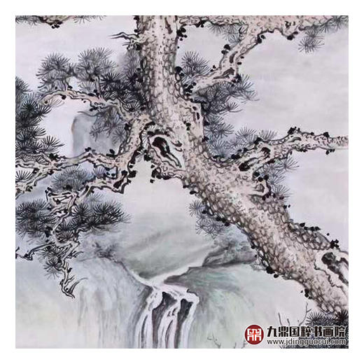 高云鹏《人物作品》68*68cm 人物斗方作品 茶室/客厅挂画 商品图5