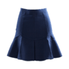 欧芮儿新款学院风蓝色半身裙女高腰显瘦短裙甜美鱼尾裙 商品缩略图4