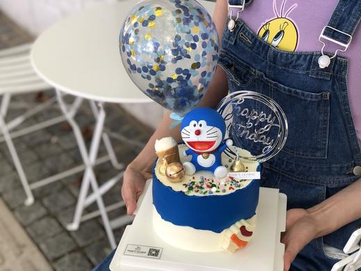 哆啦A梦宝宝生日奶油蛋糕 商品图0