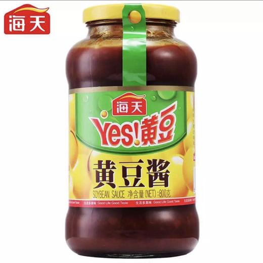 海天黄豆酱800克/瓶6瓶/箱 商品图0