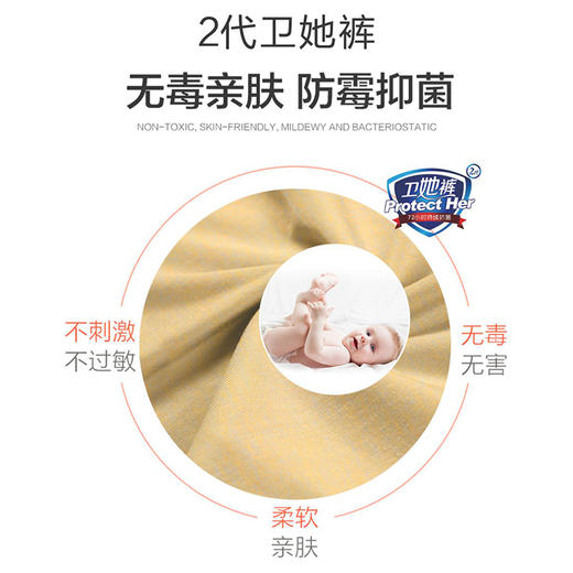【99元2条，数量拍2】皇家丽美（若爱）抗菌抑菌卫她裤2代免洗内裤莫代尔棉WTK2088/WTK2089 商品图8