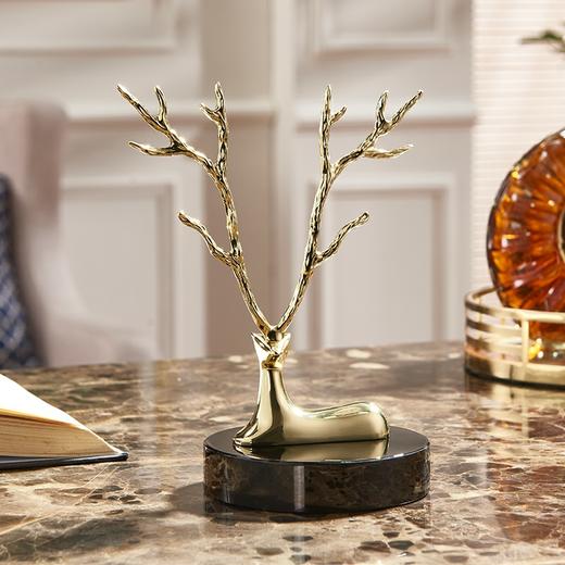 金鹿首饰架 创意摆件 时尚 大气 商品图1