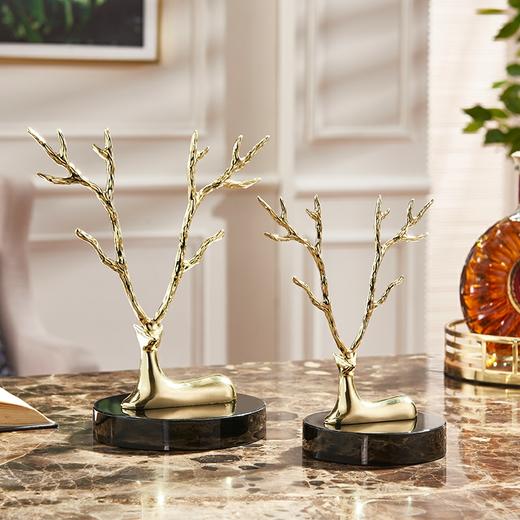 金鹿首饰架 创意摆件 时尚 大气 商品图2