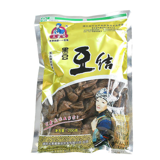 【严选】土家爱黑豆豆结200g/袋（厂家直发） 商品图0