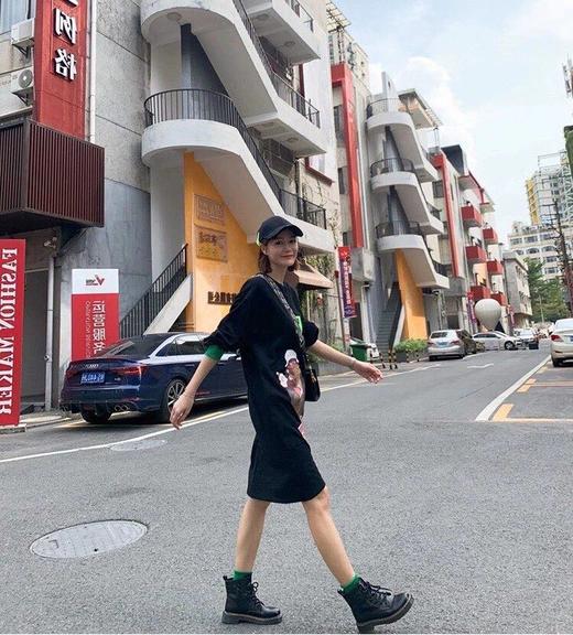 撞色袖口上衣W6599 商品图1