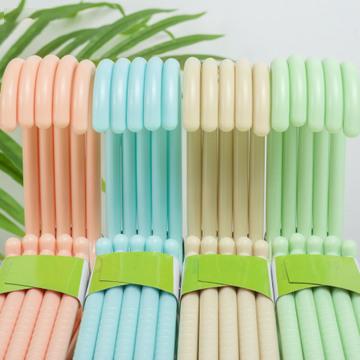 加粗塑料衣架成人衣架挂晾晒衣服衣撑子 商品图2