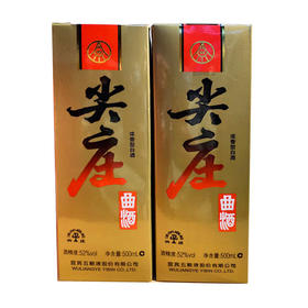 尖庄曲酒浓香型白酒52度500ml*1瓶（0501333）