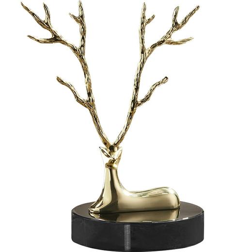 金鹿首饰架 创意摆件 时尚 大气 商品图5