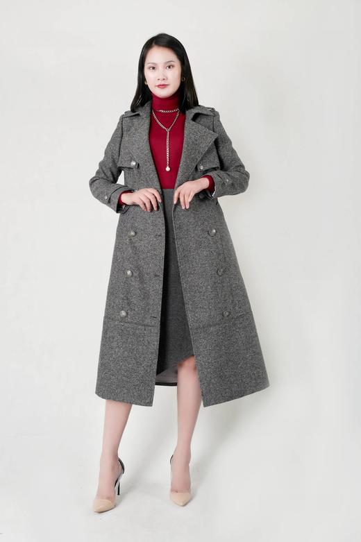 流苏链装饰斜下摆鱼尾侧吊脚半裙 商品图3