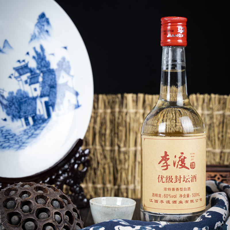 60度李渡优级原浆封坛酒500ml 商品图1