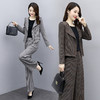 时尚气质，格纹小西装阔腿裤两件套HR-GJC2958 商品缩略图3