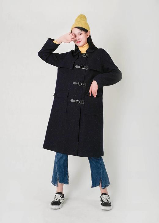 翻领学院风风衣 商品图3