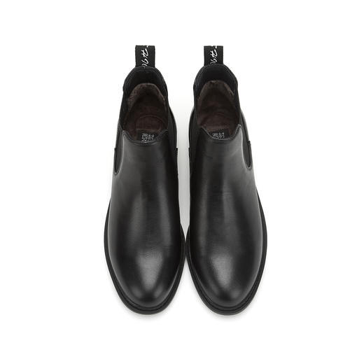 西村名物秋冬新款加绒切尔西弹力靴X29DS43241 商品图2