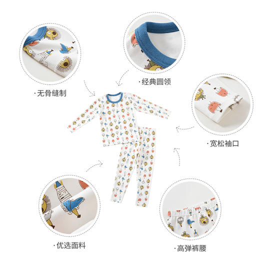 bgc 台湾cake5baby 儿童睡衣 家居服 厚款 商品图2
