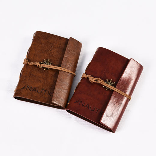 帆船 PU仿皮笔记本带扣绳记事本盒装 NT-1888 商品图2