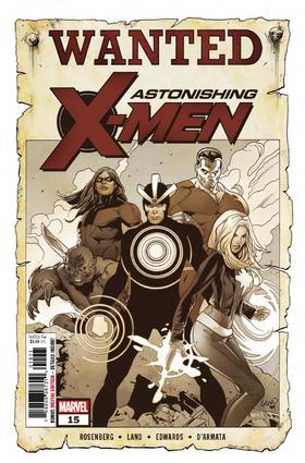 惊世骇俗X战警 主刊 Astonishing X-Men V4（2017）普封
