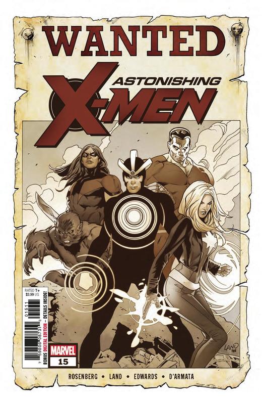 惊世骇俗X战警 主刊 Astonishing X-Men V4（2017）普封 商品图0