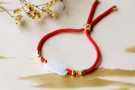 和田玉（白玉）手串--钱生钱