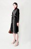 拼接撞色翻领风衣（附腰带） 商品缩略图3