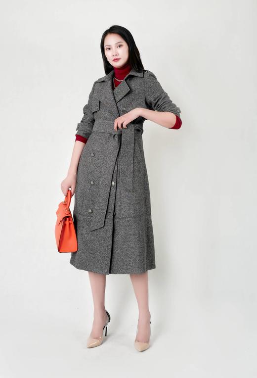 流苏链装饰斜下摆鱼尾侧吊脚半裙 商品图4