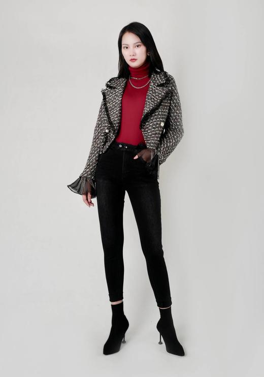 袖口可拆大西服领夹克 商品图0