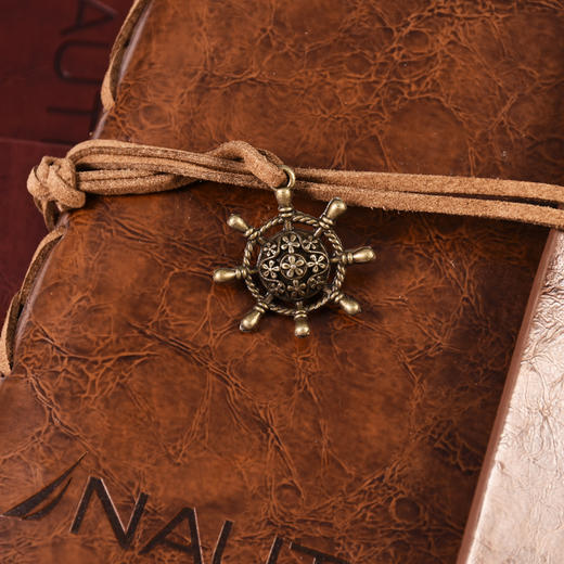 帆船 PU仿皮笔记本带扣绳记事本盒装 NT-1888 商品图5