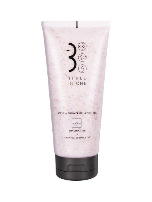 摇滚动物园身体磨砂膏沐浴乳，烟酰胺＋进口精油，多效柔亮 商品图1