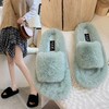 毛毛拖鞋女秋冬网红懒人棉拖鞋 商品缩略图6