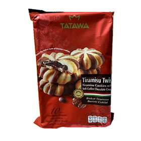 TATAWA巧克力味夹心曲奇120g