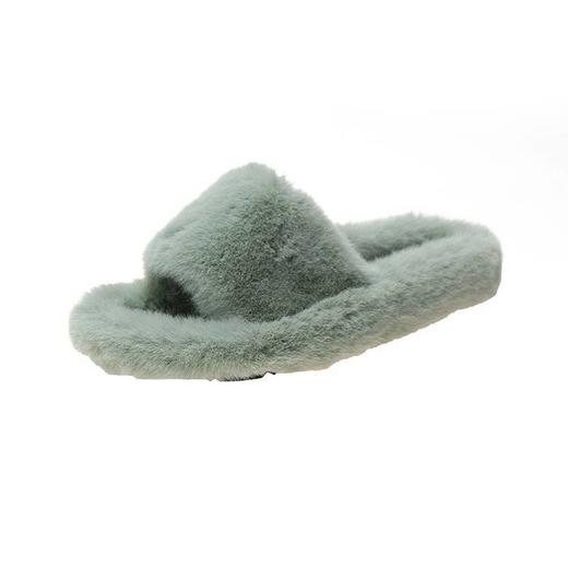 毛毛拖鞋女秋冬网红懒人棉拖鞋 商品图5