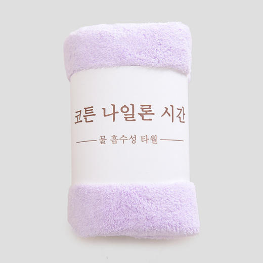 柔软珊瑚绒洗脸毛巾 家居日用洗脸吸水透气毛巾 商品图4