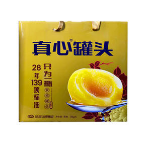 真心黄桃罐头248g*8瓶（0202445）