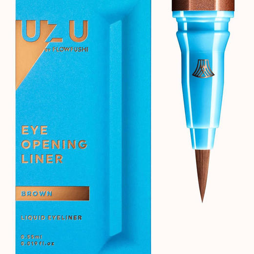 日本 熊野职人 防水不晕染眼线液笔 FLOW FUSHI 商品图8