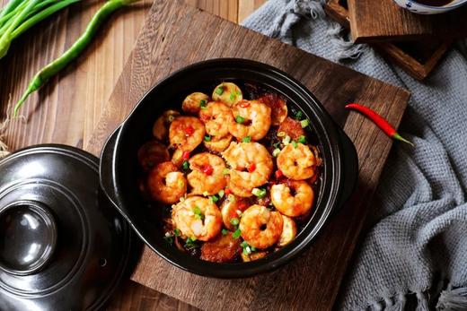 虾仁豆腐煲 商品图0