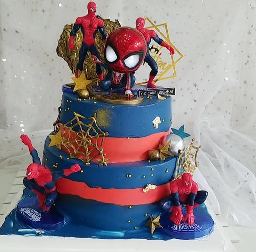 蜘蛛侠蛋糕 商品图0
