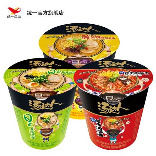 统一汤达人酸酸辣辣豚骨面90克/盒12盒/箱 商品图2