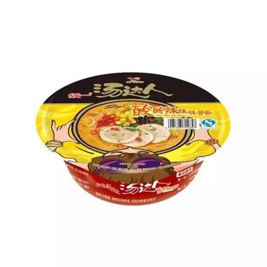 统一汤达人酸酸辣辣豚骨面135克/盒12盒/箱 商品图0