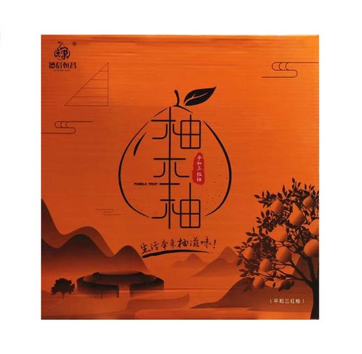 柚本柚平和三红蜜柚礼盒4只装 商品图0