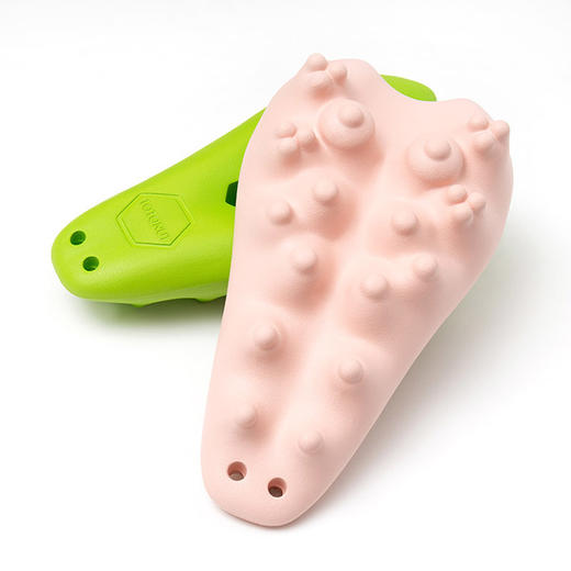 小鳄鱼按摩牵引枕，24点按摩专利，覆盖颈椎后背 商品图5