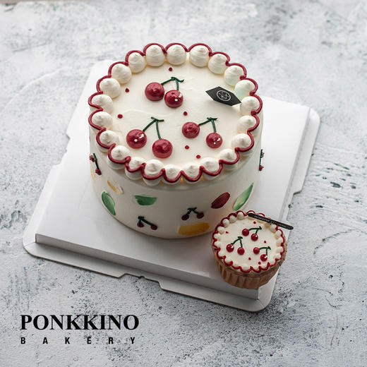 樱桃奶油手绘 商品图2