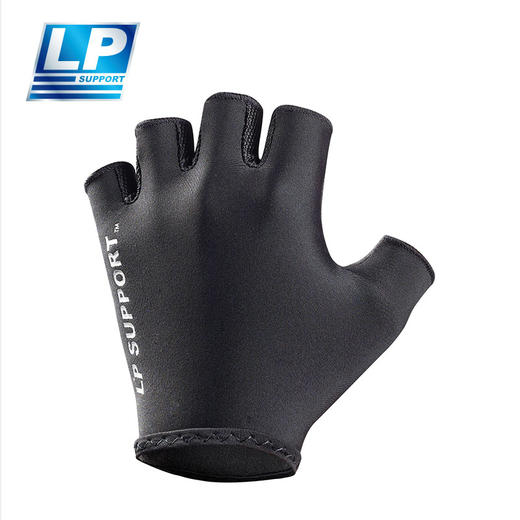 LP FT9200高透气耐磨防滑运动用半指手套 健身越野跑自行车 商品图2