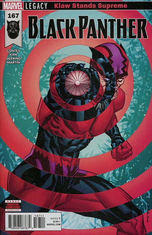 黑豹 主刊 Black Panther Legacy v6（2017）普封 商品图1