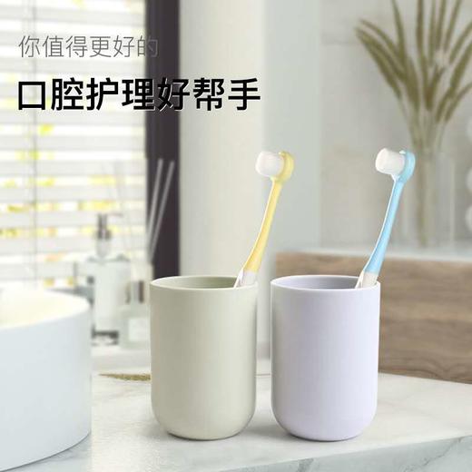 精选【下单送除螨皂】白大夫小圆头万毛牙刷 万根柔软刷毛 一体成型 迷你刷头更洁净 护理型牙刷 舒适不伤牙龈 商品图0