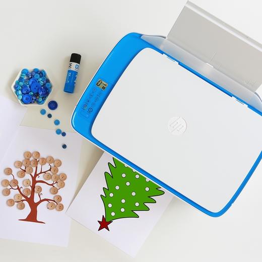 惠普无线打印机！一台=打印+复印+扫描，手机一键打印，随时远程操控！外观清新，体积小巧，一张只花1毛钱，有娃必备！ 商品图6